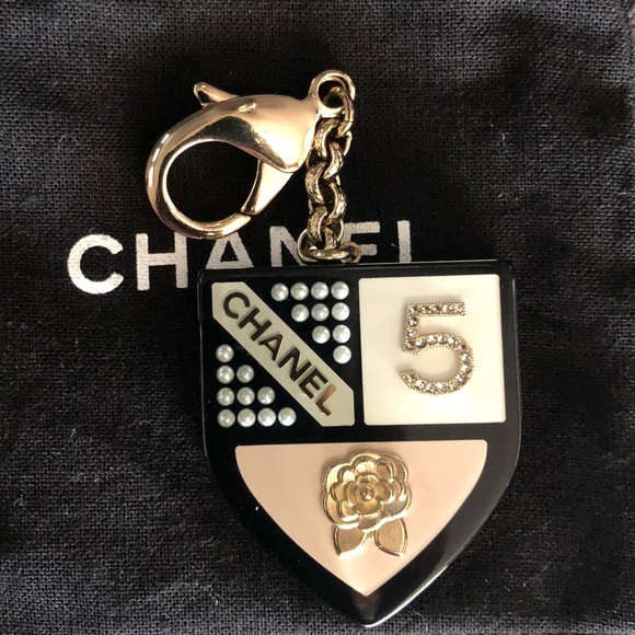 CHANEL Accessories - Authentic RARE CHANEL Camellia Bag Charm